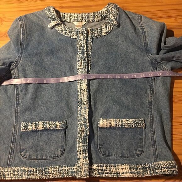 Vintage Cristopher & Banks Denim Women’s Sweater - Picture 7 of 7